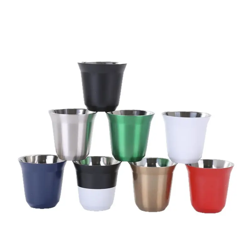 Stainless steel shot cup by London Black
