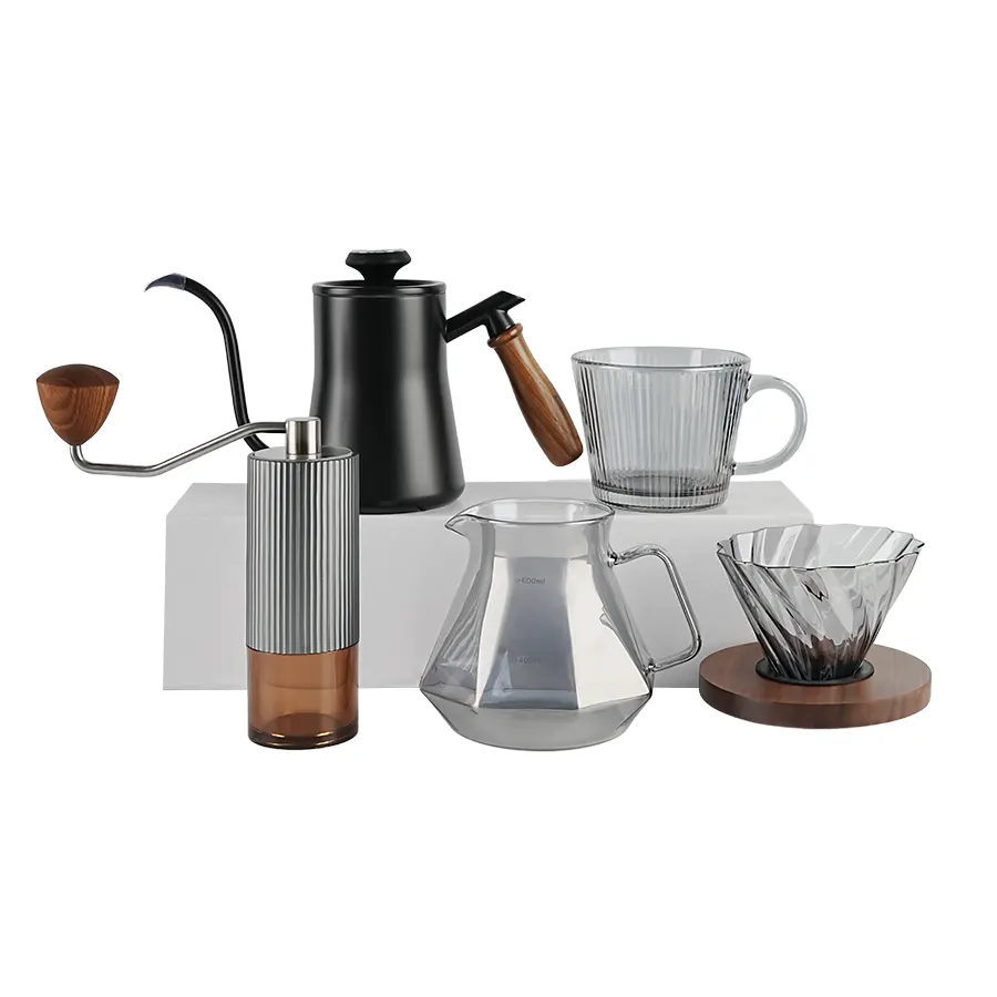 Pour-over coffee set manufactured by London Black