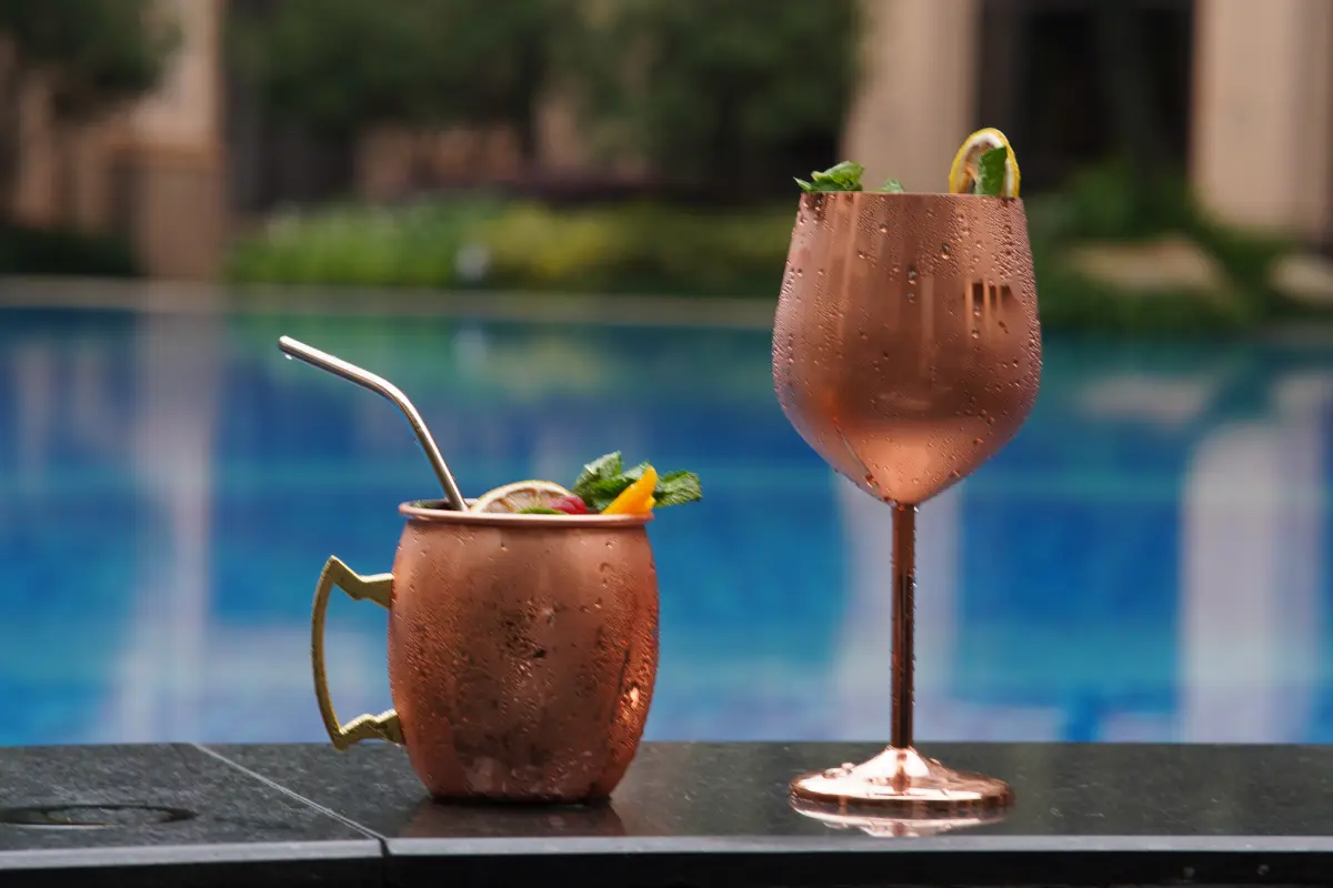 Stainless steel drinkware manufactured by London Black