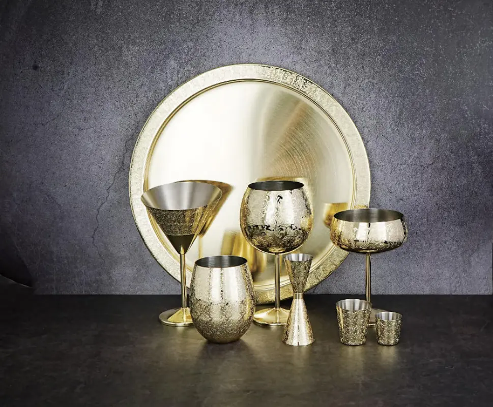 Stainless steel tumblers and cups from London Black factory