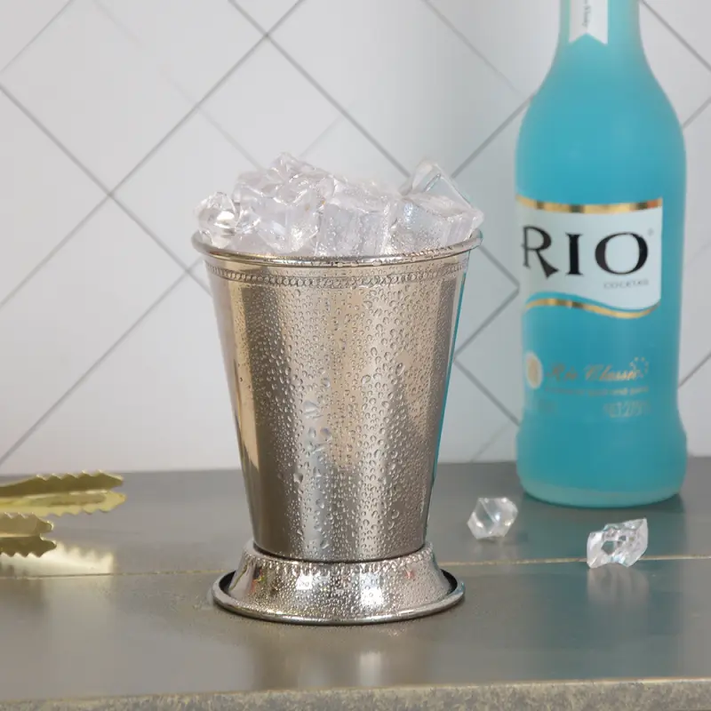 Custom stainless steel tumbler from London Black factory