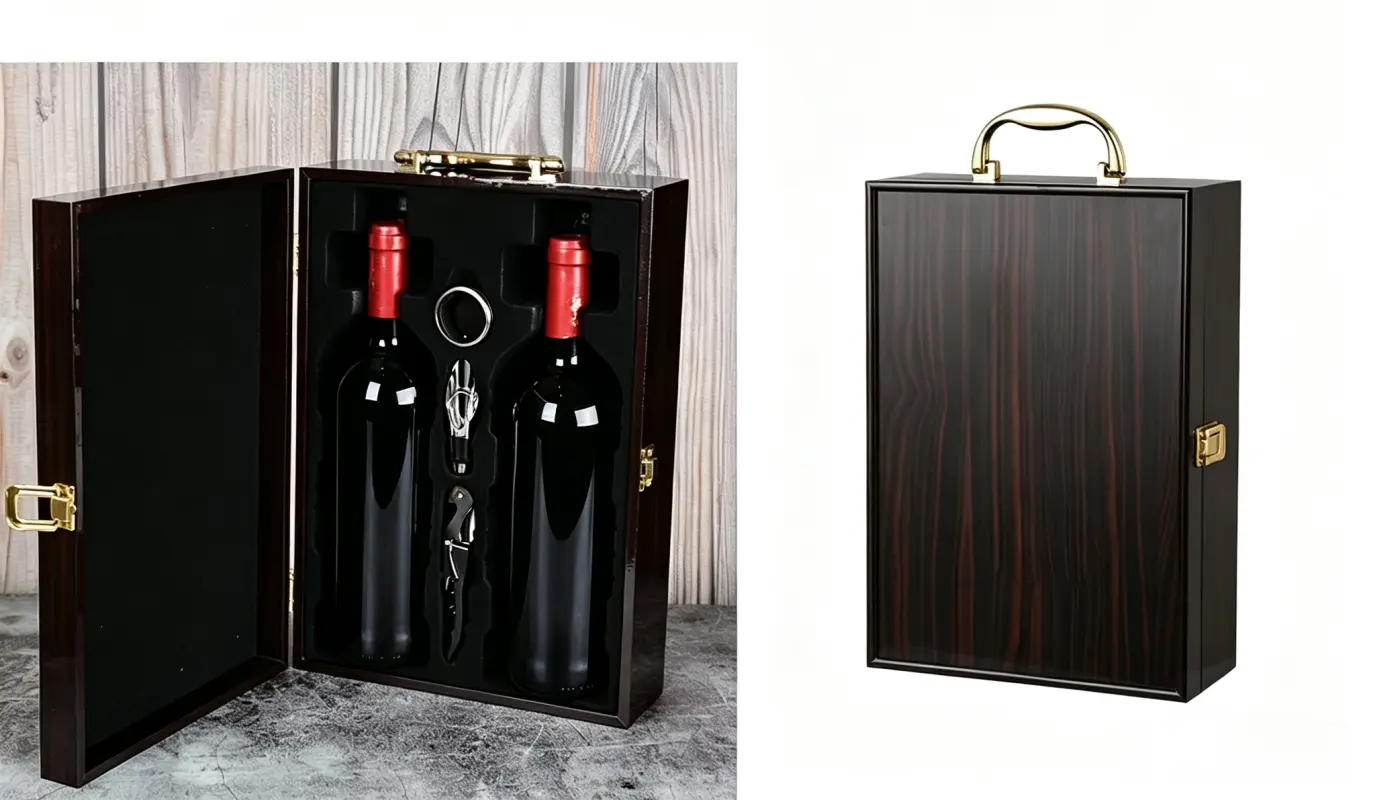 Wooden bar station display case by London Black